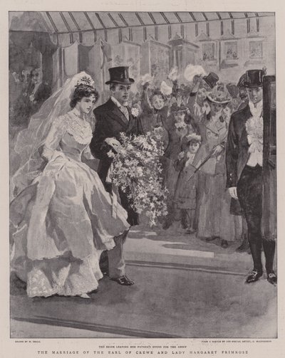 The Marriage of the Earl of Crewe and Lady Margaret Primrose by William Small